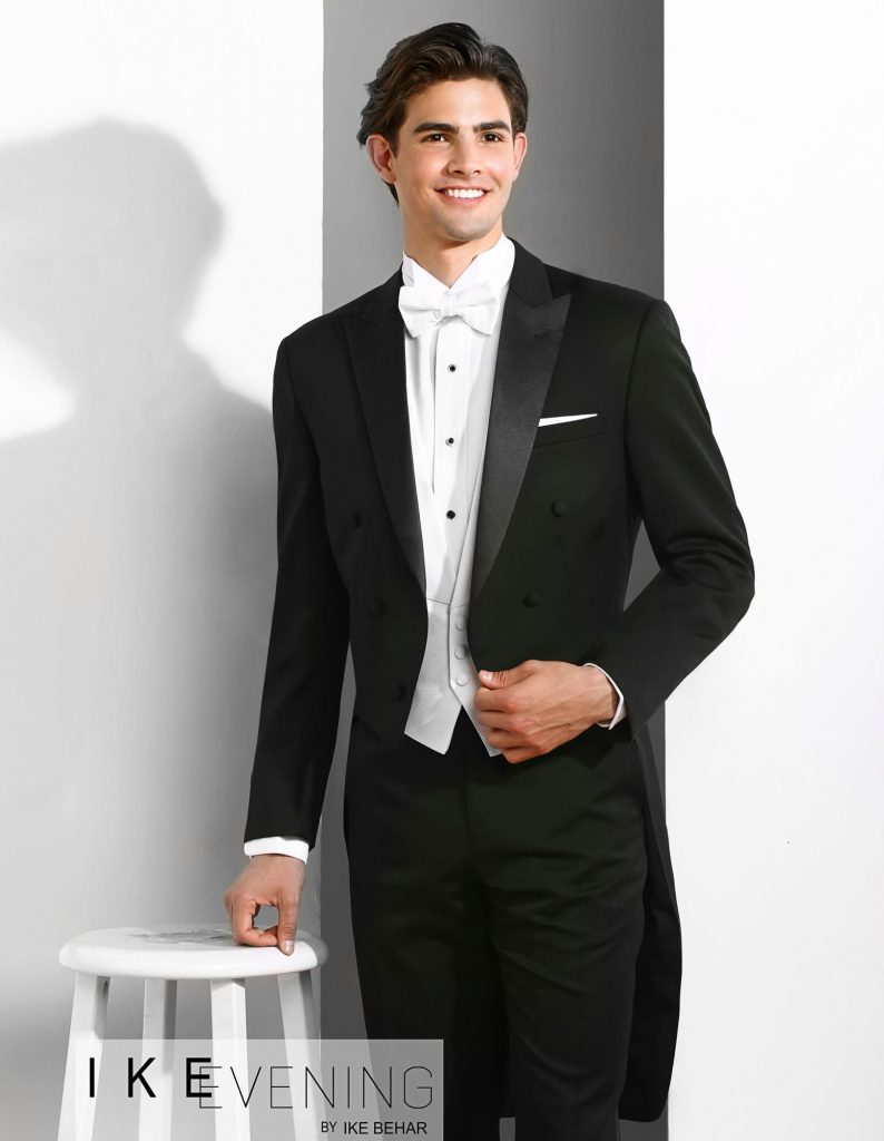 Jean Yves Black Full Dress Tails – Majestic Tuxedos